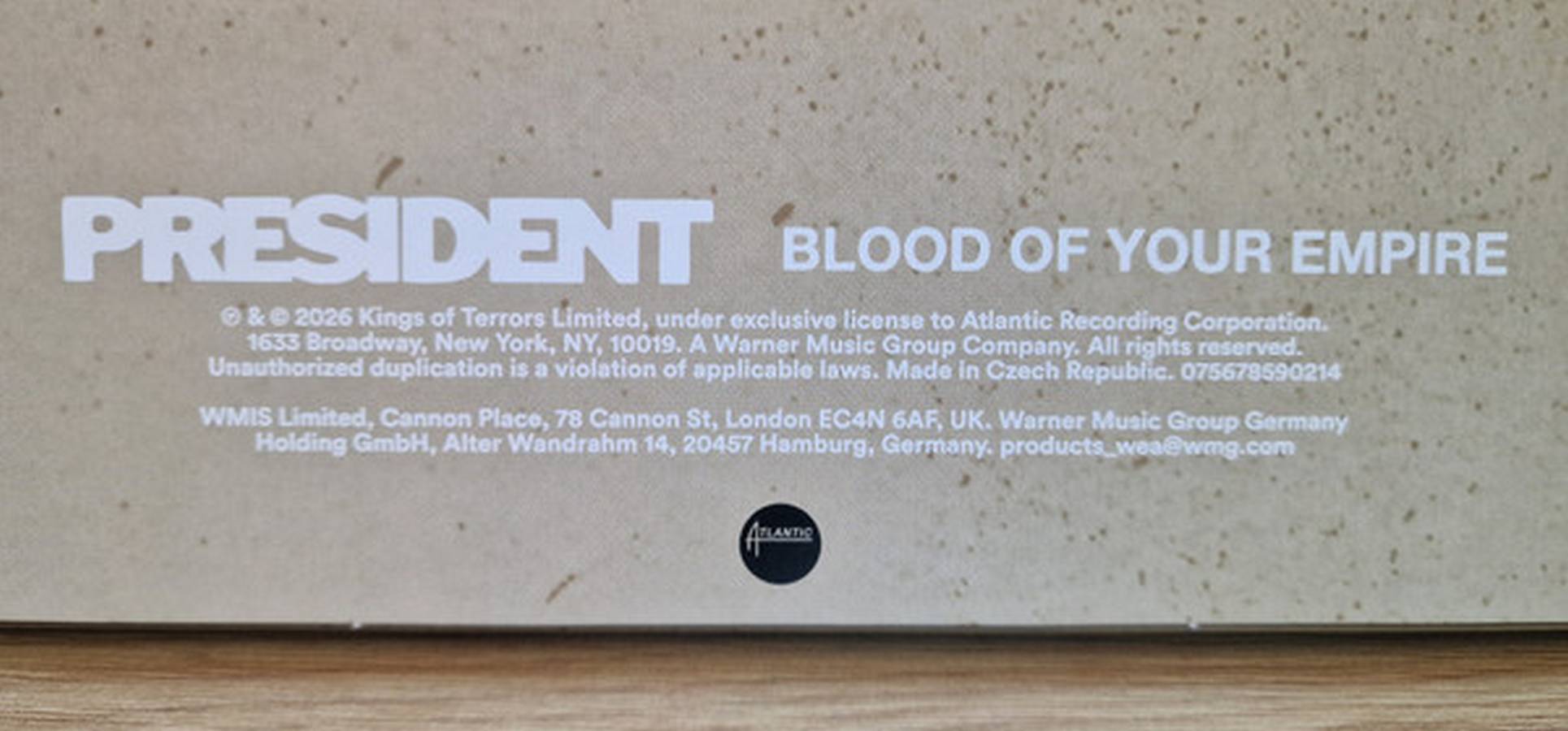 President – Blood Of Your Empire